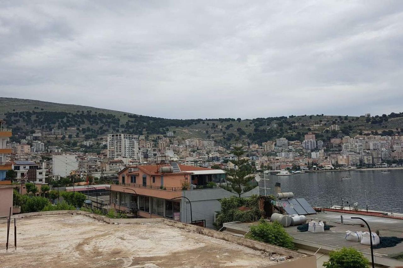 SarandëStylish Seaview Houseアパートメント エクステリア 写真